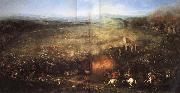 COURTOIS, Jacques The Battle of Lutzen oil on canvas